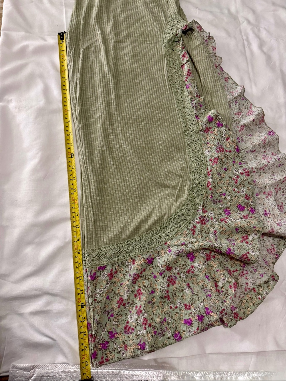 POL Olive Floral Wide-Leg Pant-Set with Pink Accents - Picture 7 of 8